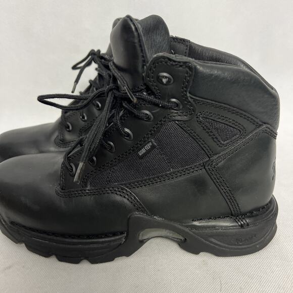DANNER Striker II Gtx Black Leather Mens 8.5 D Combat Soft Toe Lace Up 4.5\